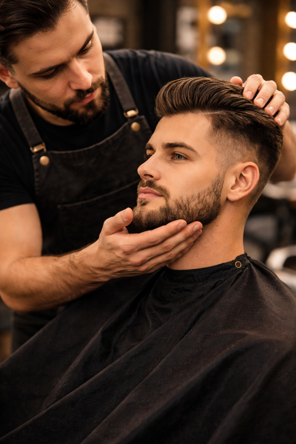 Services de visagistes pour hommes